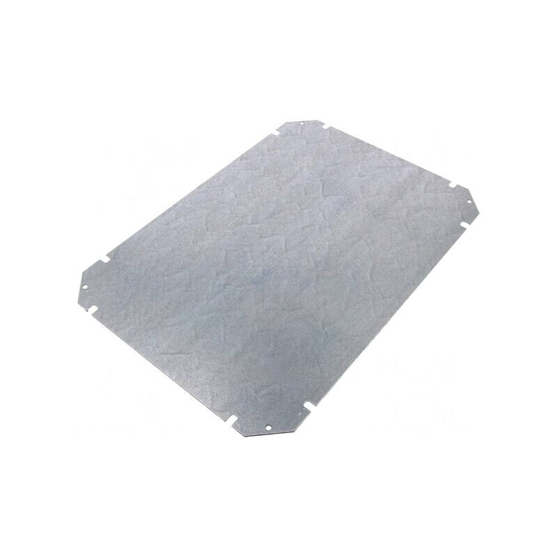 Placă de Montare Oțel Zincată 250x350x2mm | Electronic-mag.ro | Componente Electronice