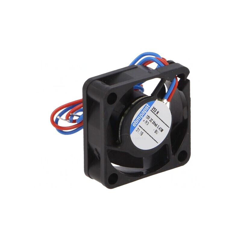 Ventilator axial 12V 25x25x8mm rulment silențios | Electronic-mag.ro | Componente Electronice