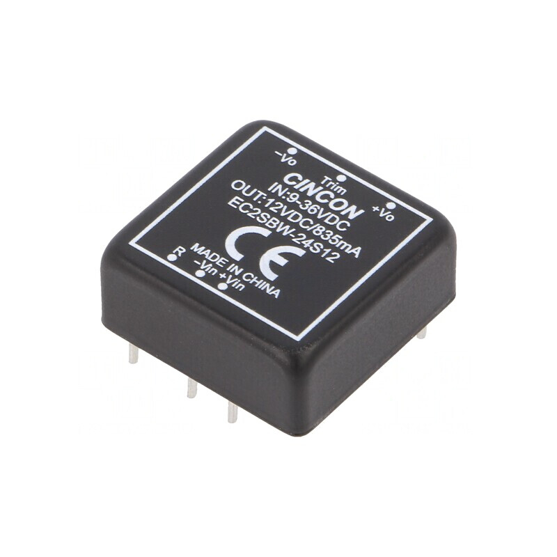 Convertor DC/DC 10W 9-36V la 12V 835mA | Electronic-mag.ro | Componente Electronice