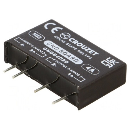 Releu Semiconductor 4-30VDC 4A GNDB4D2D | Electronic-mag.ro | Componente Electronice