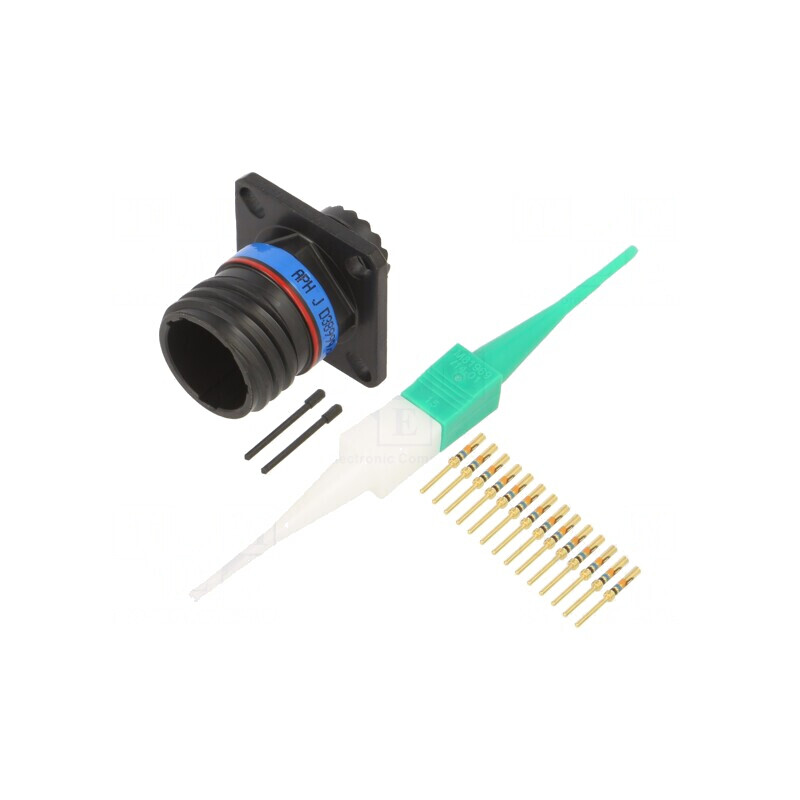 Conector Militar 11 MIL-DTL-38999 Series III Tată | Electronic-mag.ro | Componente Electronice