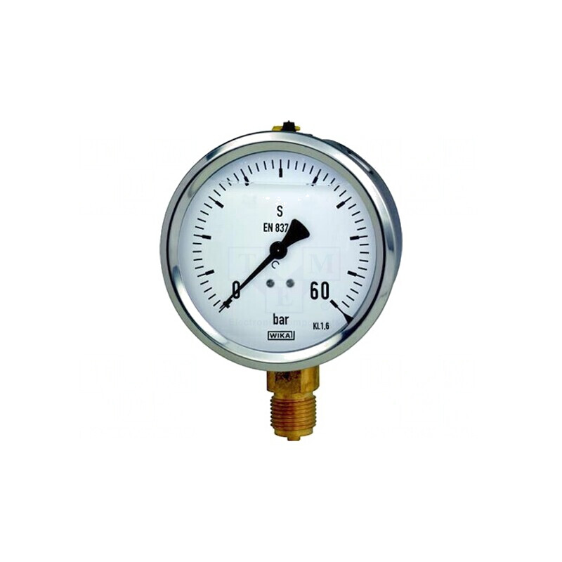 Manometru 0-60 bar Clasa 1.6 63mm Filet G 1/4 | Electronic-mag.ro | Componente Electronice Manometru 0-60 bar Clasa 1.6 63mm Filet G 1/4 | Electronic-mag.ro | Componente Electronice