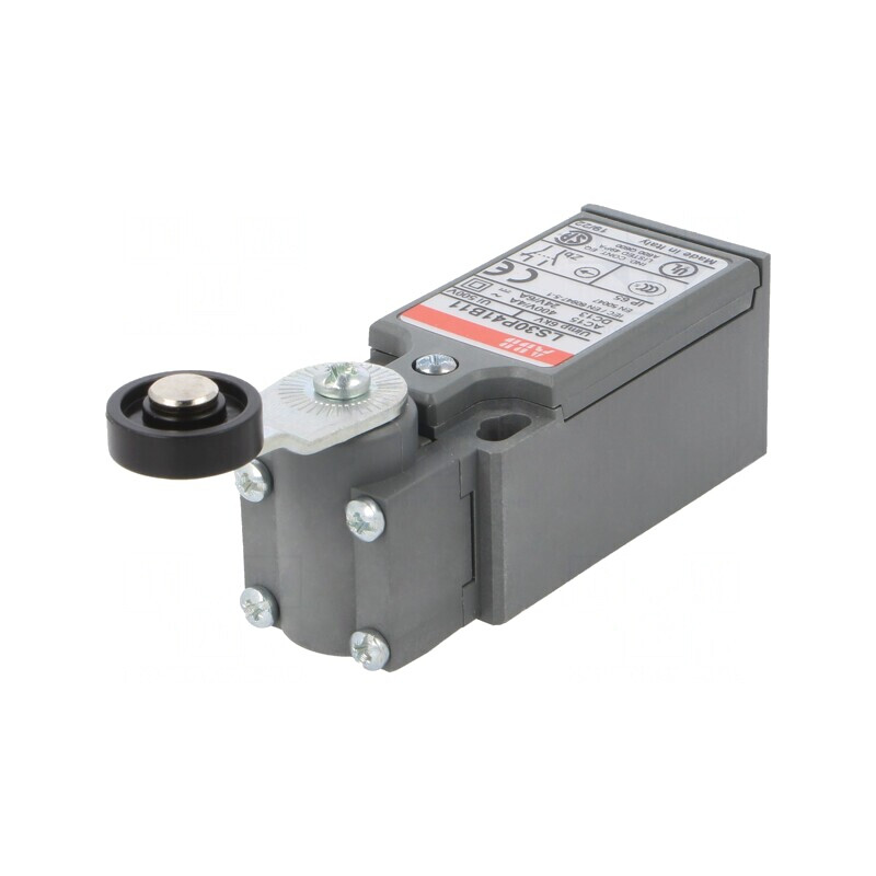 Limitator Cursă Manetă R 26,5mm Rola Plastic Ø18mm 10A | Electronic-mag.ro | Componente Electronice