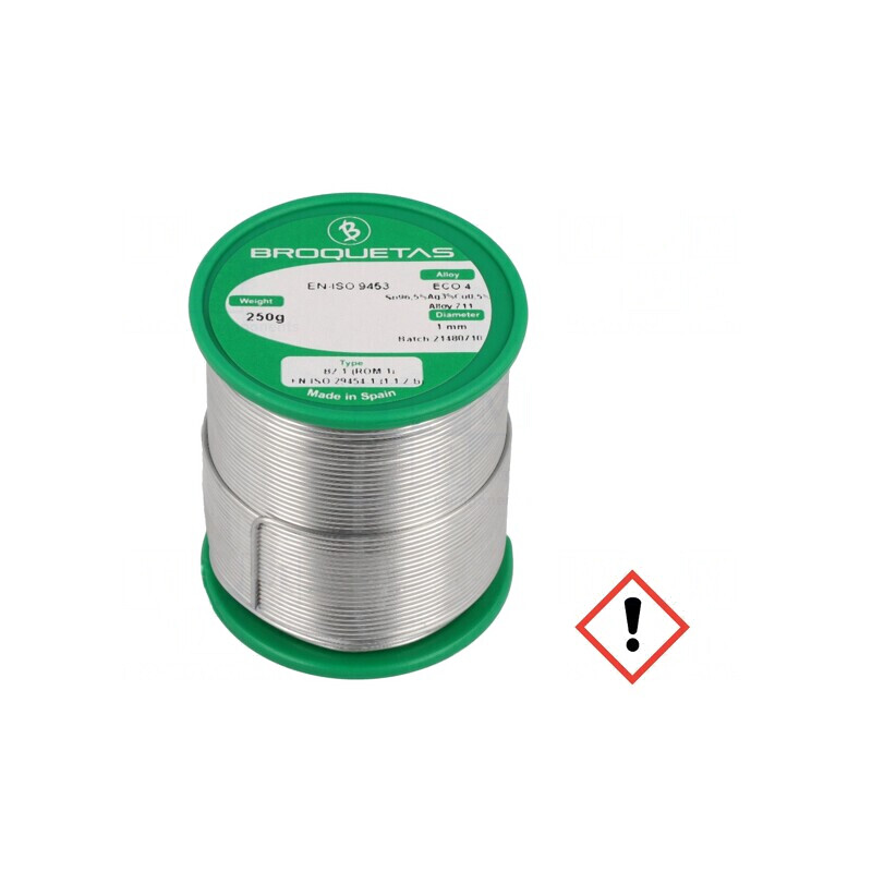 Sârmă de lipit fără plumb 1mm 0,25kg | Electronic-mag.ro | Componente Electronice
