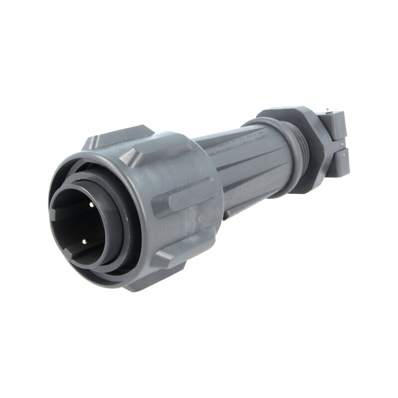 Mufă Circulară 2-Pin Filet Interior | Electronic-mag.ro | Componente Electronice