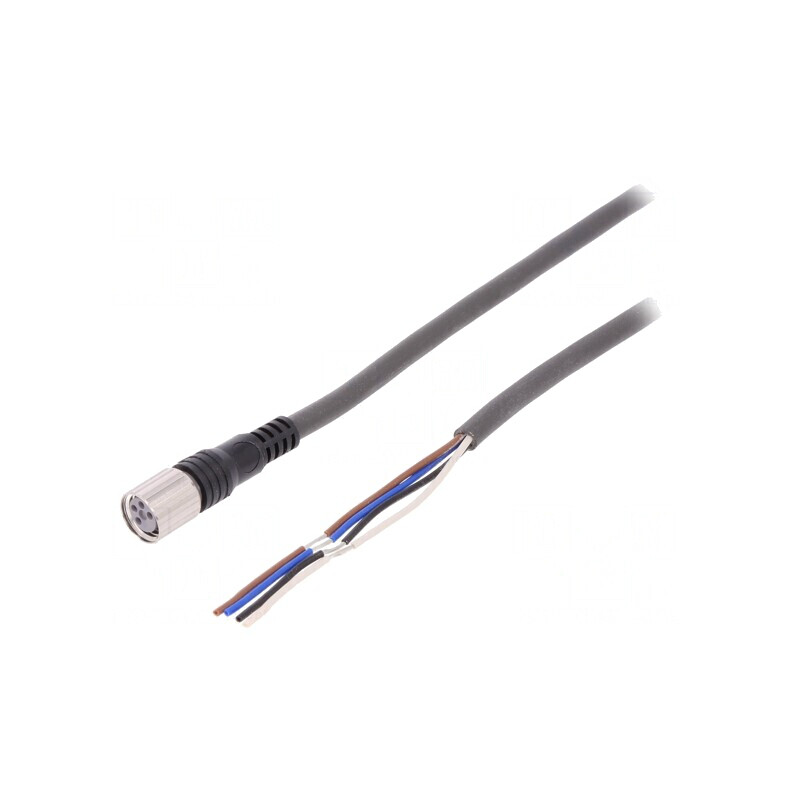 Cablu de Conectare M8 4 Pin 5m Drept CN-24A-C5 | Electronic-mag.ro | Componente Electronice Cablu de Conectare M8 4 Pin 5m Drept CN-24A-C5 | Electronic-mag.ro | Componente Electronice