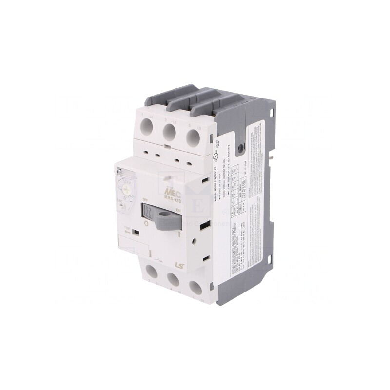 Întrerupător Motor 7.5kW pentru Șină DIN IP20 220-690VAC | Electronic-mag.ro | Componente Electronice