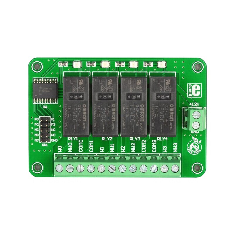 Placă de Expansiune IDC10 cu Terminal Șurub și Releu | Electronic-mag.ro | Componente Electronice