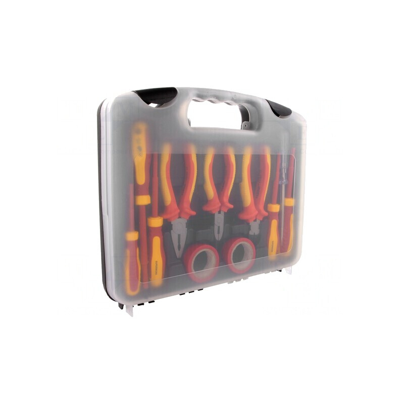 Set Clești și Șurubelnițe Izolate pentru Electricieni 1kV | Electronic-mag.ro | Componente Electronice