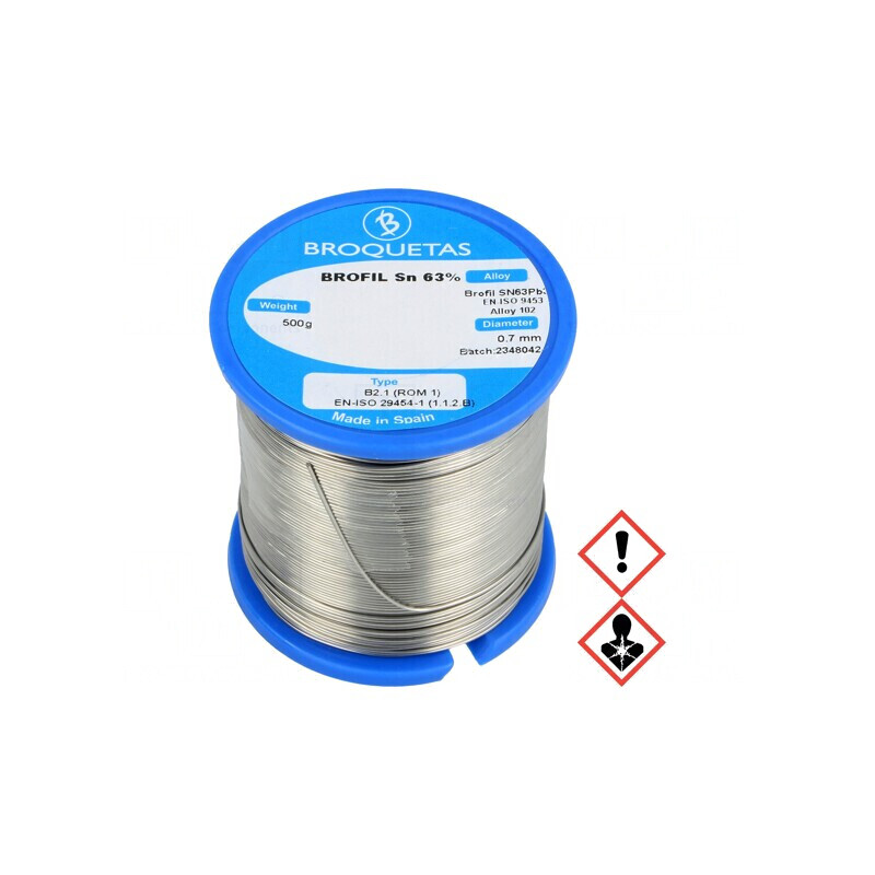 Sârmă de lipit 0,7mm cu plumb 500g 183°C | Electronic-mag.ro | Componente Electronice