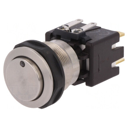 Comutator anti-vandalism verde 12A 250VAC IP64 DPST-NO | Electronic-mag.ro | Componente Electronice