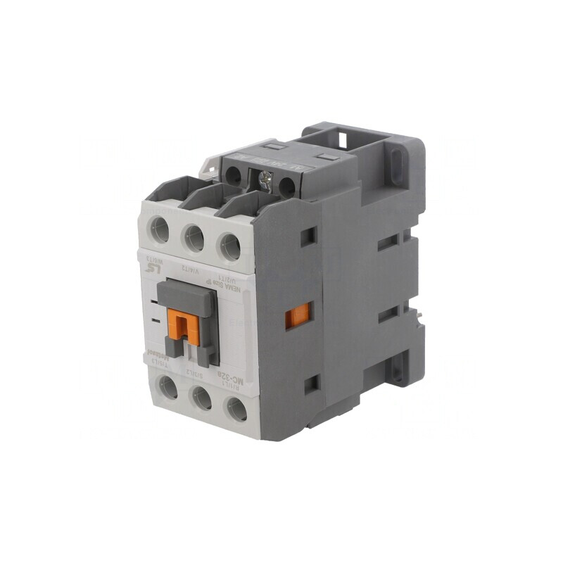 Contactor 3P 32A cu Contacte Auxiliare NO NC 24VAC | Electronic-mag.ro | Componente Electronice