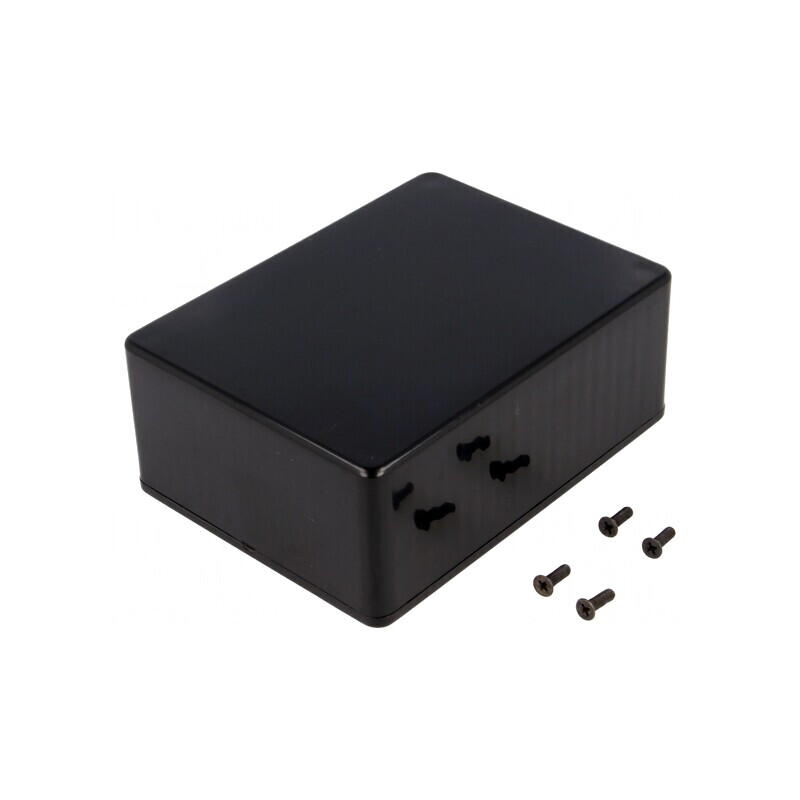 Carcasă ABS Neagră IP54 82x110x44mm | Electronic-mag.ro | Componente Electronice Carcasă ABS Neagră IP54 82x110x44mm | Electronic-mag.ro | Componente Electronice