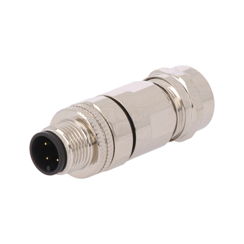 Mufă M12 4 PIN IP67 pentru DeviceNet/CANopen pe Cablu | Electronic-mag.ro | Componente Electronice
