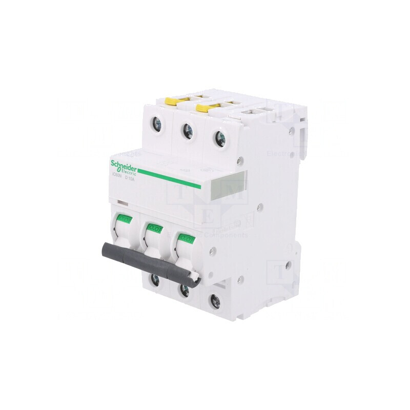 Întrerupător de Supracurent 10A 3P 400VAC | Electronic-mag.ro | Componente Electronice