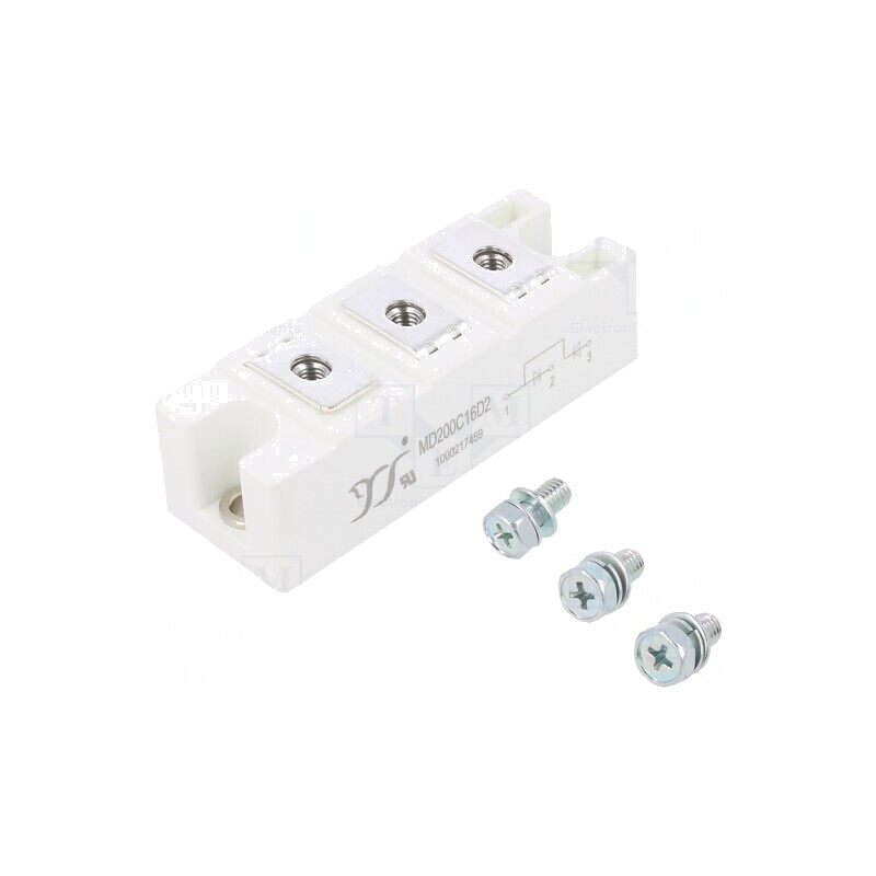 Diodă Dublă 1,6kV 200A | Electronic-mag.ro | Componente Electronice Diodă Dublă 1,6kV 200A | Electronic-mag.ro | Componente Electronice