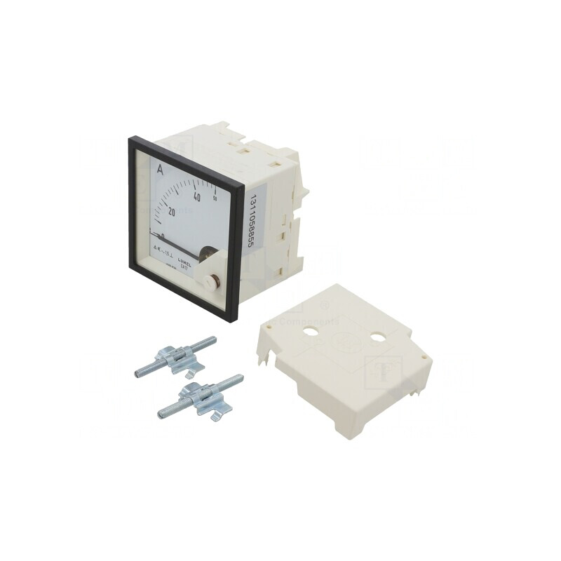 Ampermetru Panou 0-50A True RMS Clasa 1.5 40-72Hz | Electronic-mag.ro | Componente Electronice
