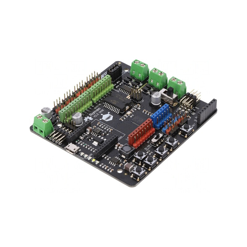 Controler Robot 6-23V DC ATMEGA32U4 89x84mm | Electronic-mag.ro | Componente Electronice