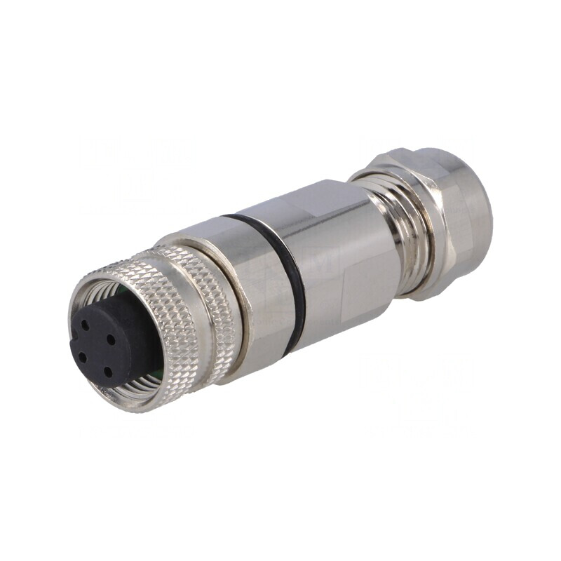 Mufă M12 3 Pin mamă pe cablu IP67 | Electronic-mag.ro | Componente Electronice