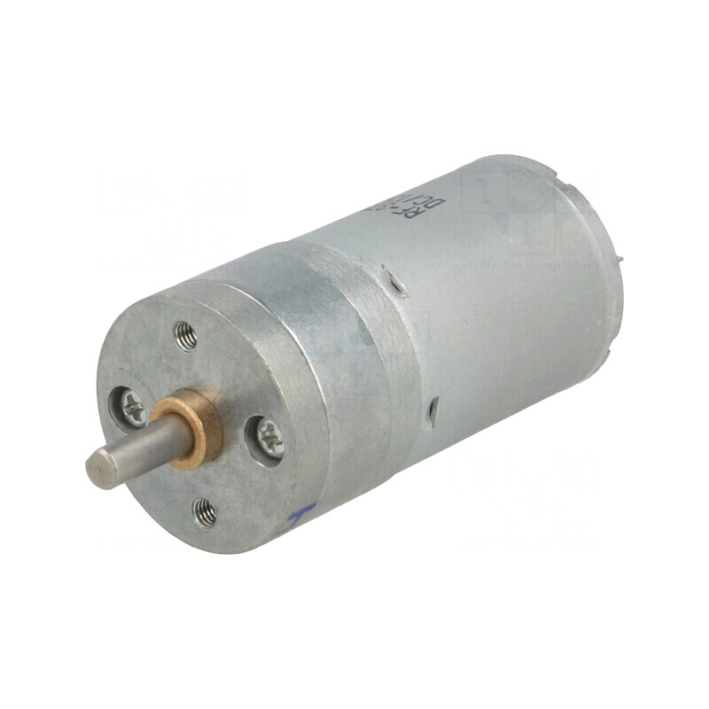 Motor DC cu Transmisie 12V 1.1A Ax Crestătură D 4.4:1 | Electronic-mag.ro | Componente Electronice
