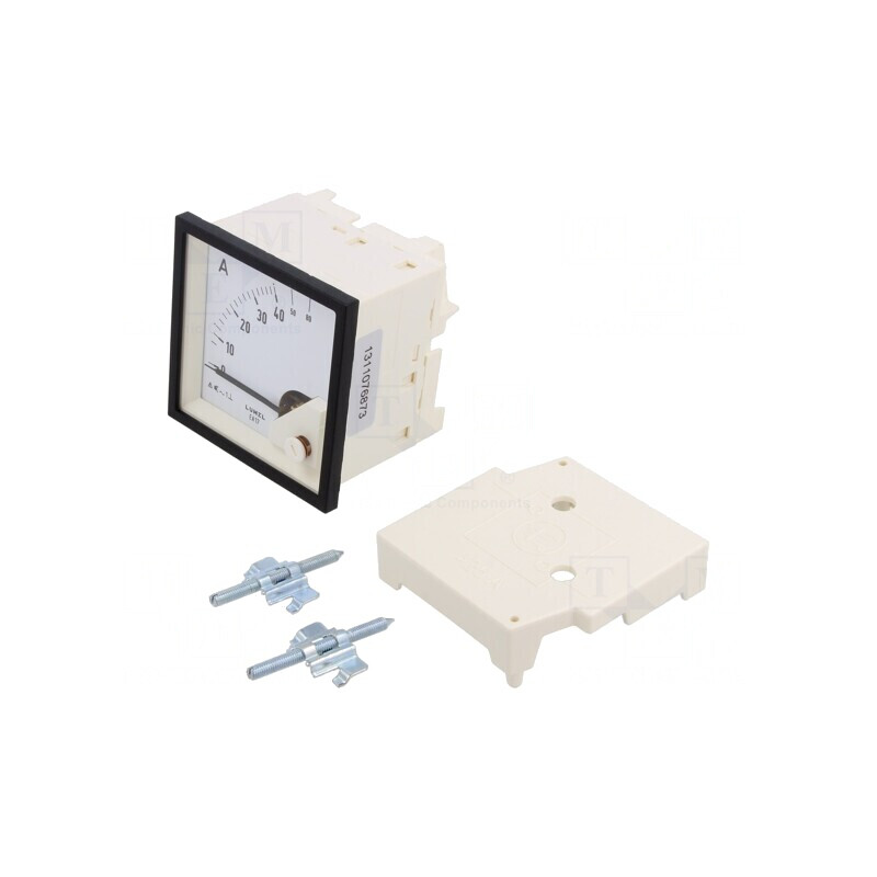 Ampermetru Panou AC 0-40A True RMS Clasa 1.5 | Electronic-mag.ro | Componente Electronice