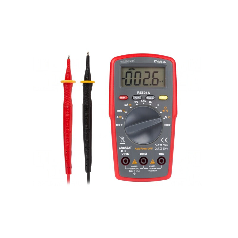 Multimetru digital LCD 3,75 cifre 4000 | Electronic-mag.ro | Componente Electronice