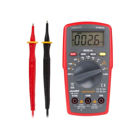 Multimetru digital LCD 3,75 cifre 4000 | Electronic-mag.ro | Componente Electronice