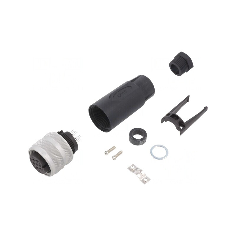 Conector circular mufă 14S mamă 7 pini IP65 | Electronic-mag.ro | Componente Electronice