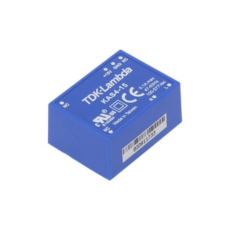 Convertor AC/DC 4W 15VDC KAS4-15 | Electronic-mag.ro | Componente Electronice Convertor AC/DC 4W 15VDC KAS4-15 | Electronic-mag.ro | Componente Electronice