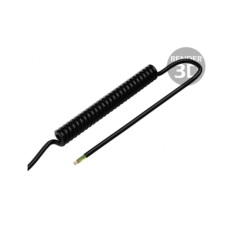 Cablu spiralat neecranat PUR negru 6x0,22mm 300V 1m 4m | Electronic-mag.ro | Componente Electronice Cablu spiralat neecranat PUR negru 6x0,22mm 300V 1m 4m | Electronic-mag.ro | Componente Electronice