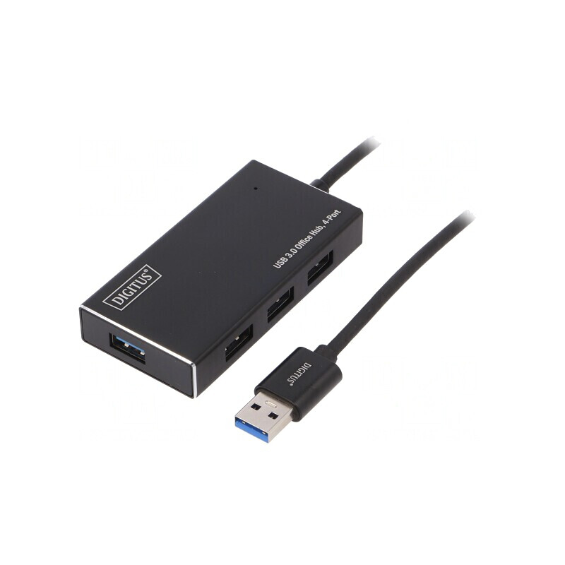Hub USB 3.0 PnP Negru 4 Porturi 5Gbps | Electronic-mag.ro | Componente Electronice Hub USB 3.0 PnP Negru 4 Porturi 5Gbps | Electronic-mag.ro | Componente Electronice
