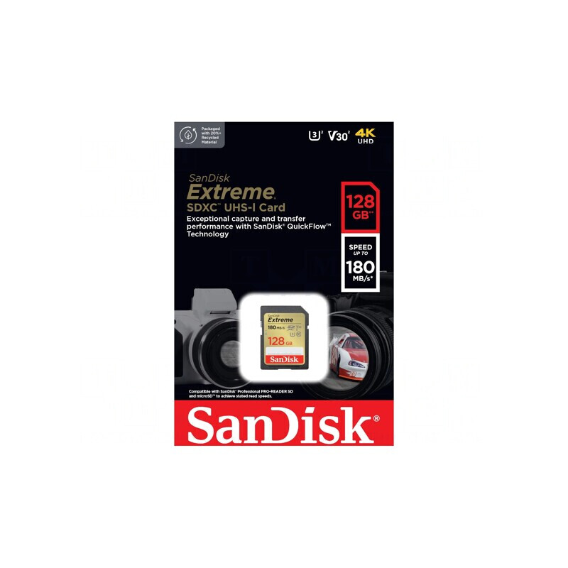 Card de memorie Extreme SDXC 128GB 180MB/s | Electronic-mag.ro | Componente Electronice Card de memorie Extreme SDXC 128GB 180MB/s | Electronic-mag.ro | Componente Electronice