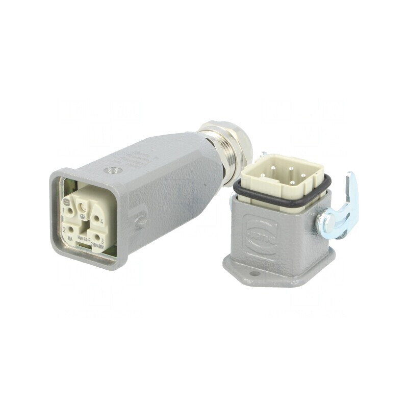 Conector HDC Tată Mamă Soclu Mufă Set Compleț Han Kit | Electronic-mag.ro | Componente Electronice