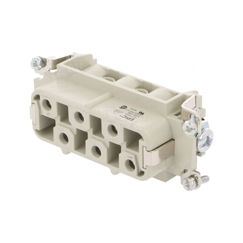 Conector HDC Inserturi Contact Mamă EPIC H-BS 6PE | Electronic-mag.ro | Componente Electronice