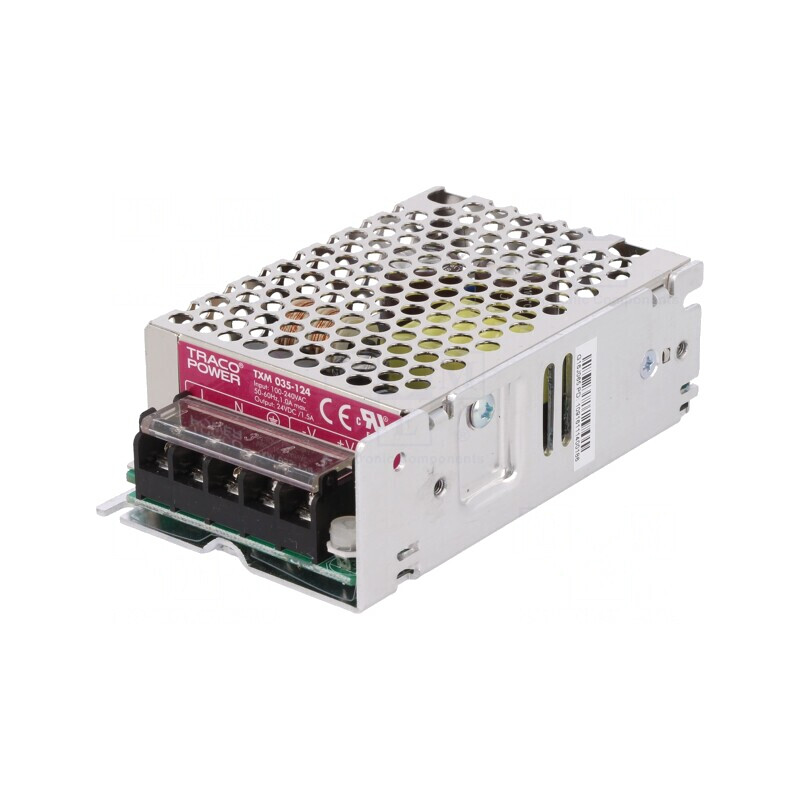 Alimentator Pulsatoriu Modular 35W 24V 1,5A | Electronic-mag.ro | Componente Electronice