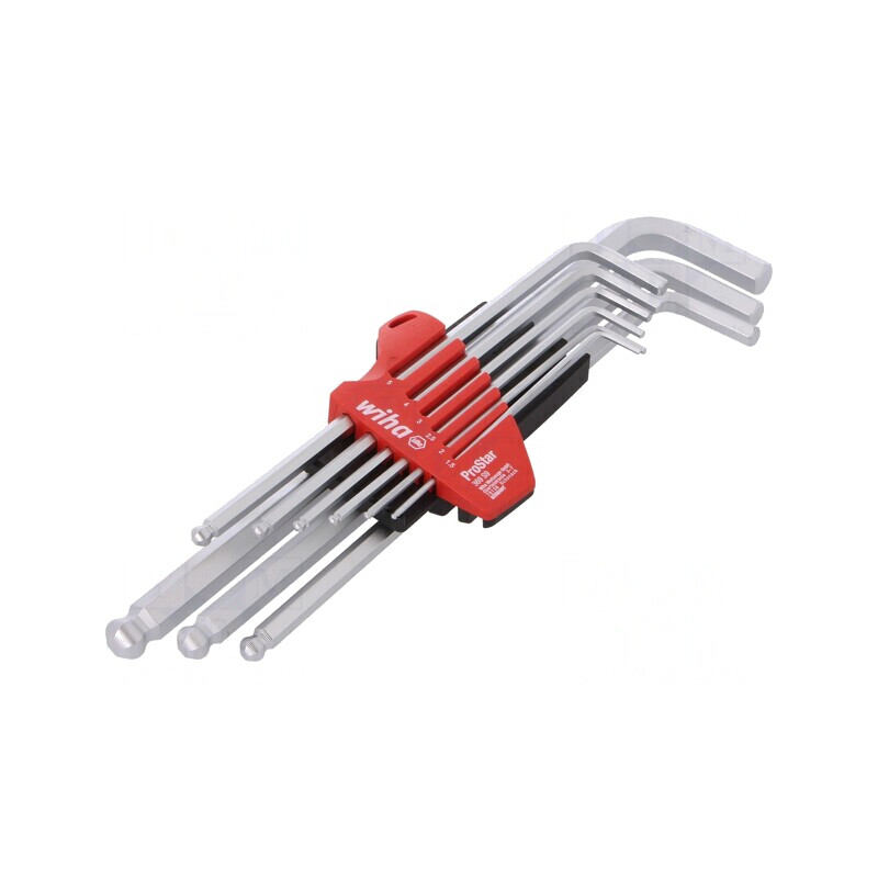 Set chei imbus sferice oțel crom-vanadium 07185 | Electronic-mag.ro | Componente Electronice