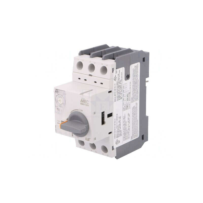 Întrerupător Motor 0,12kW 220-690VAC pentru Șină DIN IP20 | Electronic-mag.ro | Componente Electronice