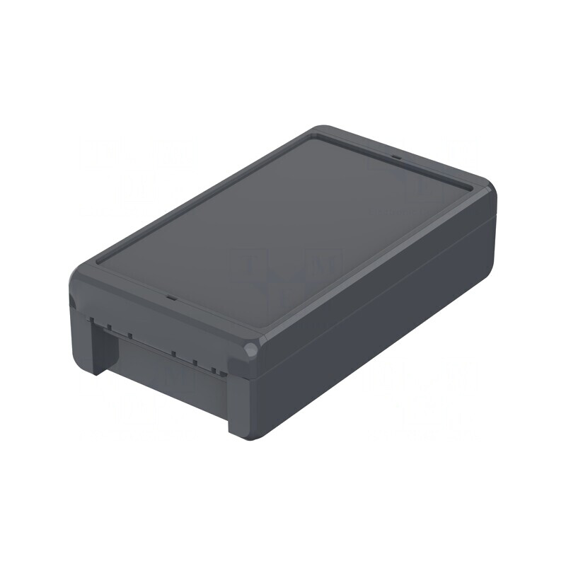 Carcasă universală BOCUBE ABS grafit 125x231x60mm | Electronic-mag.ro | Componente Electronice