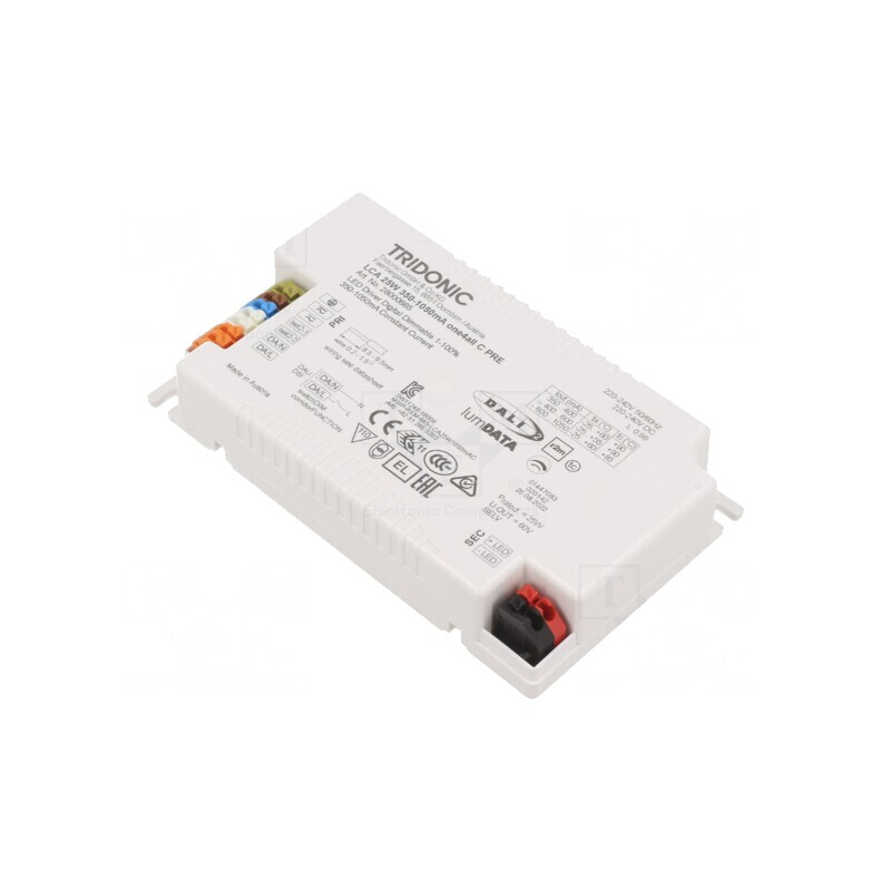 Alimentator LED 25W 20-50VDC 350-1050mA IP20 | Electronic-mag.ro | Componente Electronice