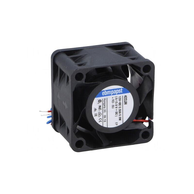 Ventilator axial DC 12V 40x40x28mm | Electronic-mag.ro | Componente Electronice