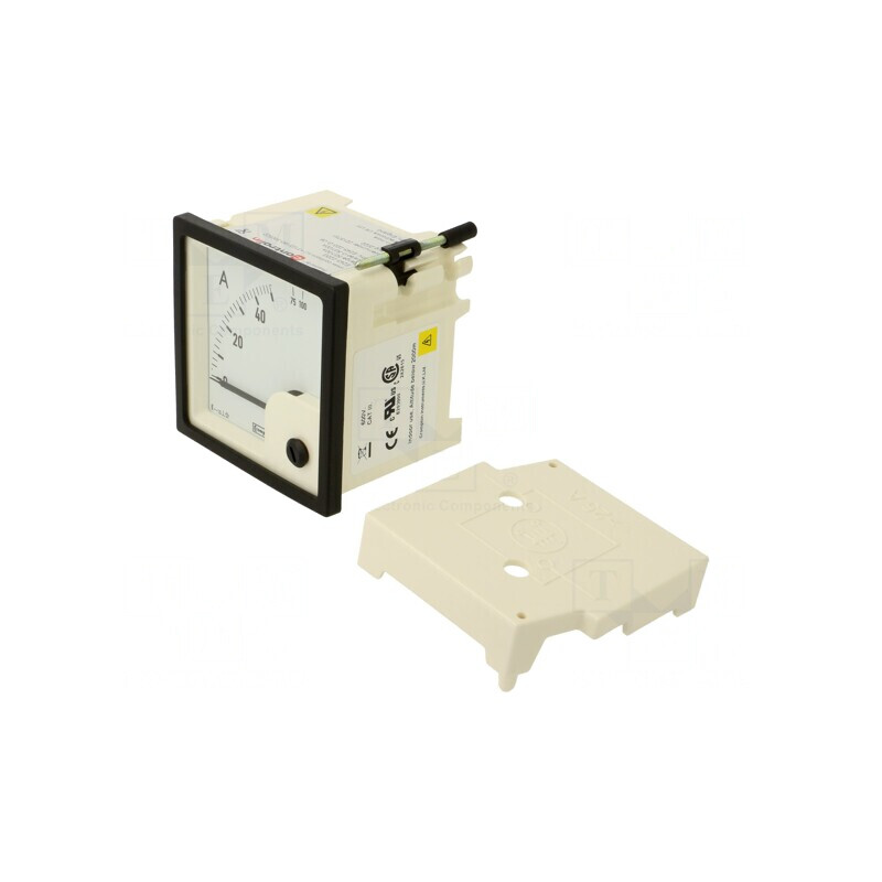 Ampermetru Panou AC 0-50A/100A True RMS Clasa 1.5 | Electronic-mag.ro | Componente Electronice