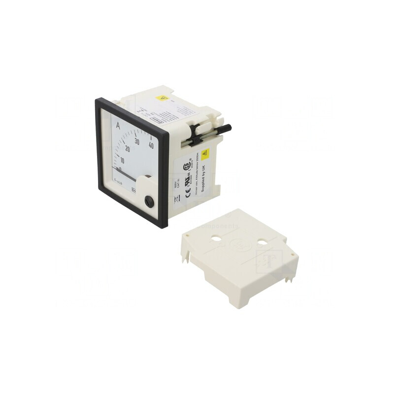 Ampermetru Panou AC 0-40A True RMS Clasa 1.5 50-60Hz | Electronic-mag.ro | Componente Electronice Ampermetru Panou AC 0-40A True RMS Clasa 1.5 50-60Hz | Electronic-mag.ro | Componente Electronice
