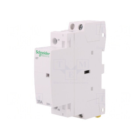 Contactor 1P 25A 220-240VAC NO IP20 500V A9C20631 | Electronic-mag.ro | Componente Electronice