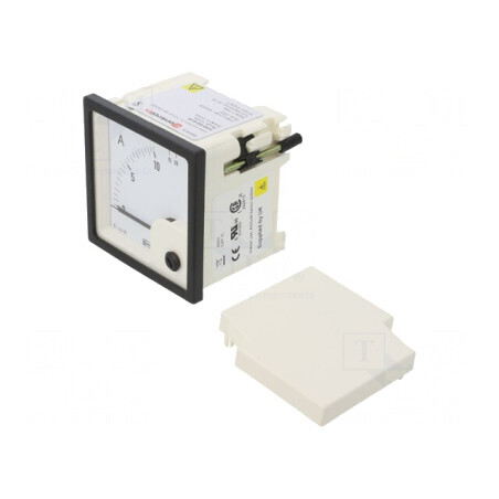 Ampermetru de panou True RMS 0-10A/20A Clasa 1.5 | Electronic-mag.ro | Componente Electronice