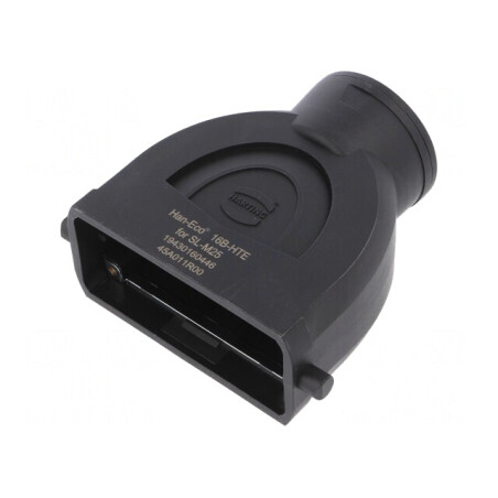 Carcasă pentru conectori HDC Han-Eco B 16B drept | Electronic-mag.ro | Componente Electronice