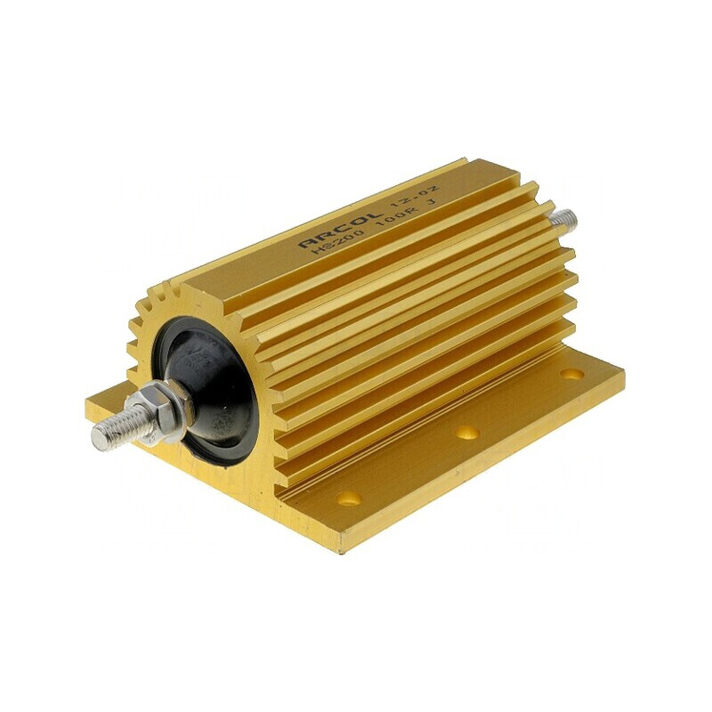 Rezistor Bobinat cu Radiator 3,3kΩ 200W ±1% | Electronic-mag.ro | Componente Electronice