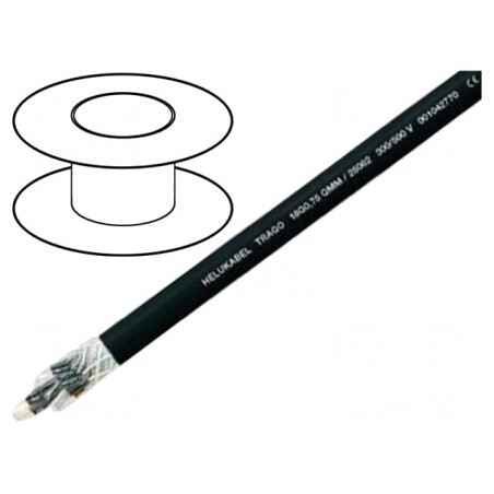 Cablu TRAGO neecranat 24x1mm2 Cu litat negru 300V/500V | Electronic-mag.ro | Componente Electronice