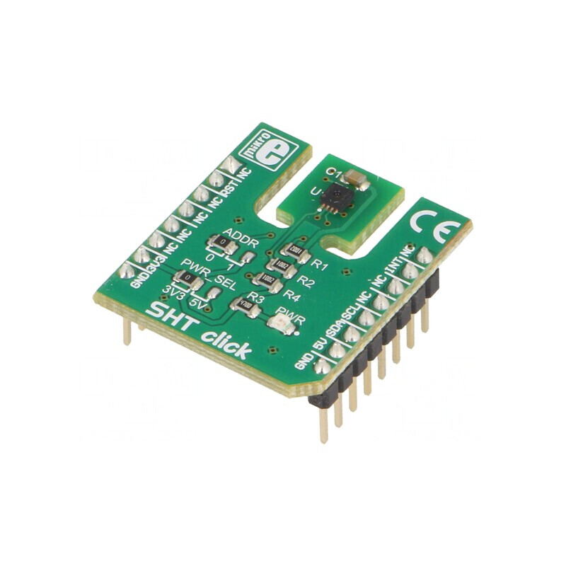 Senzor Umiditate și Temperatură I2C SHT3x-DIS SHT CLICK | Electronic-mag.ro | Componente Electronice