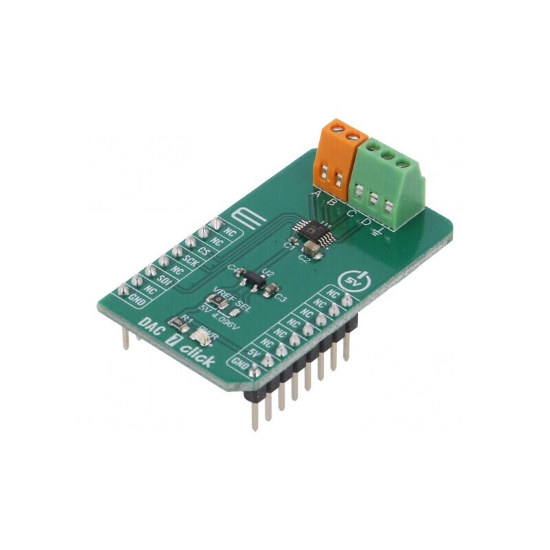 Convertor D/A SPI AD5624R 5VDC Placă Prototip | Electronic-mag.ro | Componente Electronice Convertor D/A SPI AD5624R 5VDC Placă Prototip | Electronic-mag.ro | Componente Electronice