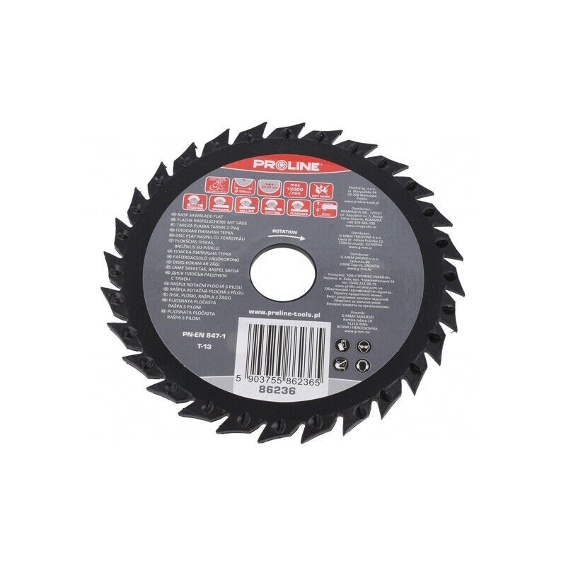 Cutting Wheel 125mm with Rasp 22.23mm Hole | Electronic-mag.ro | Componente Electronice Cutting Wheel 125mm with Rasp 22.23mm Hole | Electronic-mag.ro | Componente Electronice